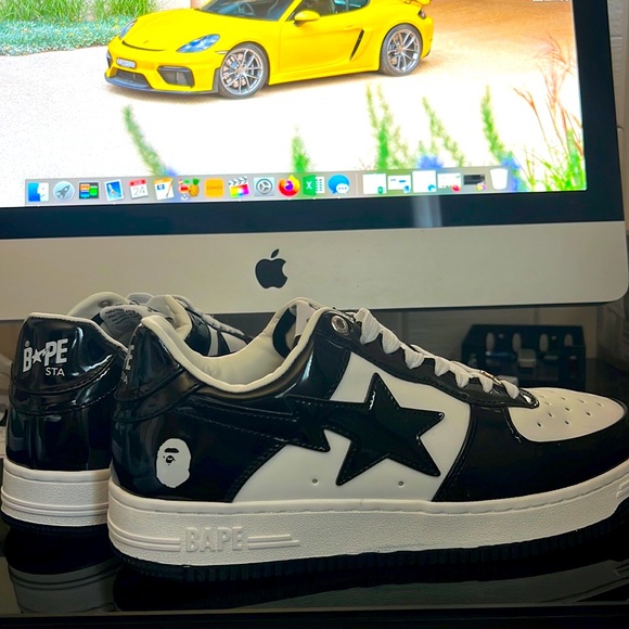 Bape Shoes Bapesta In Black Poshmark